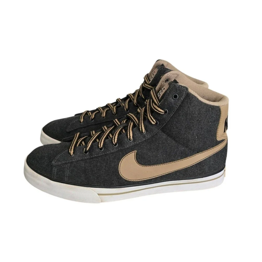 Nike Sweet Classic High Sneakers Mens Size 12 Gray Athletic Shoes 416169-023
